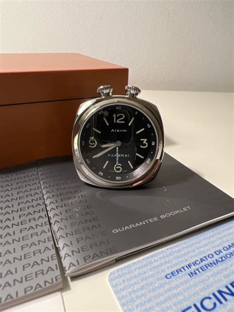 panerai desk clock for sale|panerai watches cost.